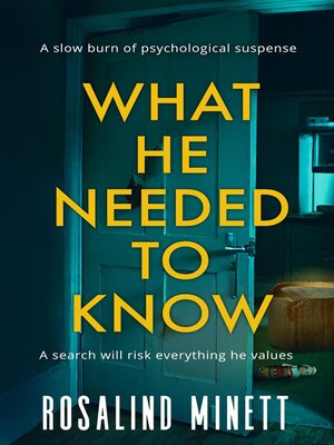 cover image of What He Needed to Know